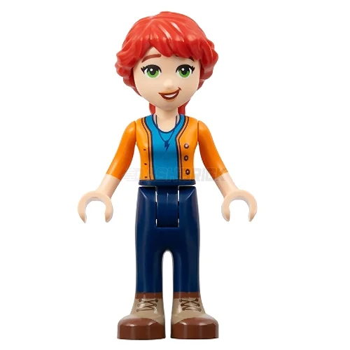 Offering educational value LEGOLEGO Minifigure - Friends Mia - Dark Azure Shirt, Orange Sweater, Dark Blue Pants [FRIENDS]