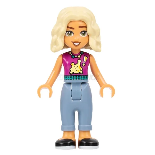 Enhancing problem-solving skills LEGOLEGO Minifigure - Friends Nova - Magenta Sleeveless Shirt, Sand Blue Trousers, Black Shoes [FRIENDS]