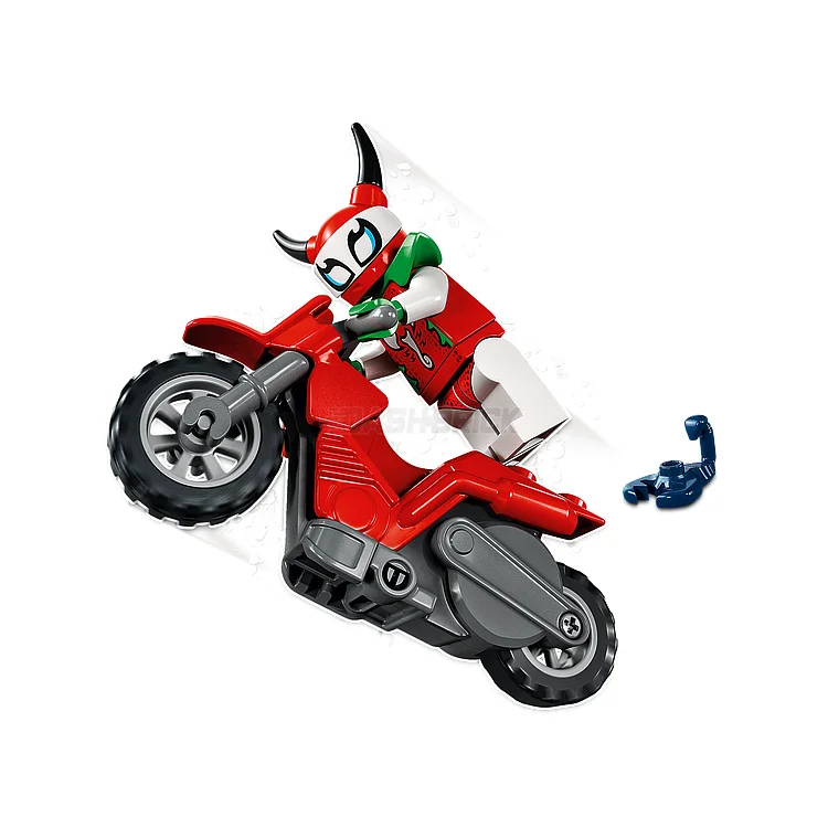 Iconic and recognizable LEGO charactersLEGO® CITY Stuntz: Reckless Scorpion Stunt Bike [60332]