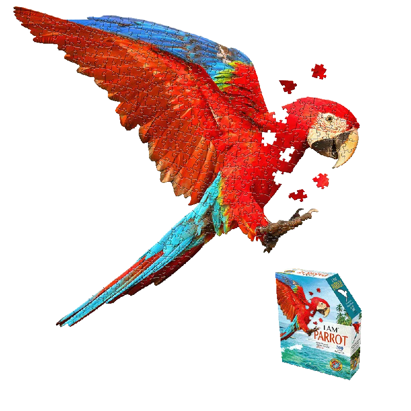 Engaging puzzlesMadd Capp I AM Parrot - 300 Piece Jigsaw Puzzle