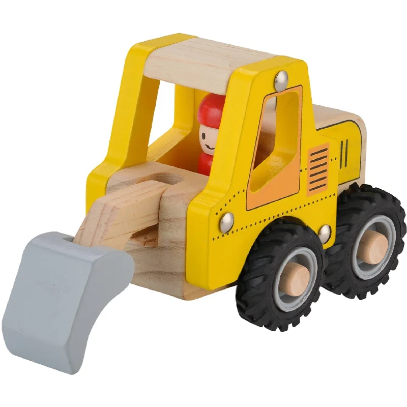 Fun toy carsMagni Wooden rooter with rubber wheel, FSC 100%