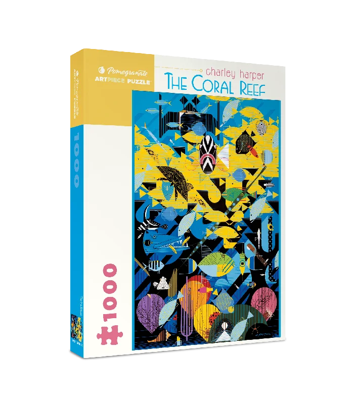 Innovative gamesCharley Harper The Coral Reef 1000 Piece Puzzle