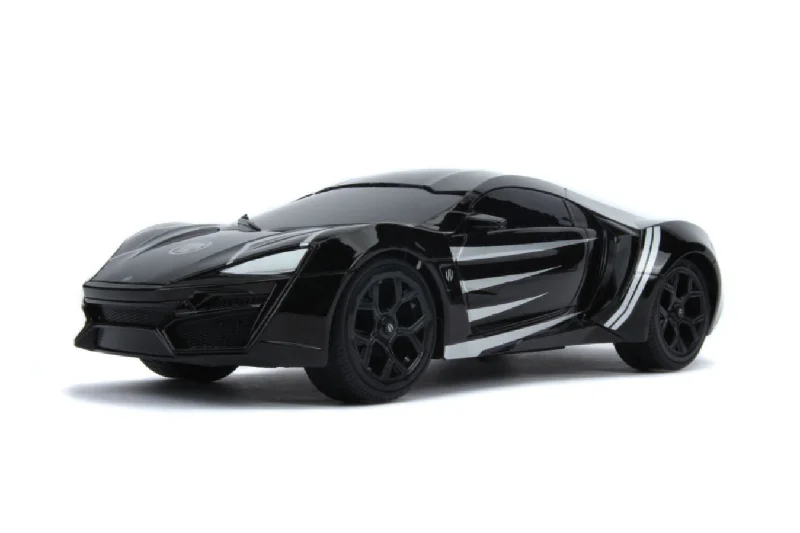 Fun toy carsMarvel Comics - Lykan Hypersport (Black Panther) 1:16 Scale Remote Control Car