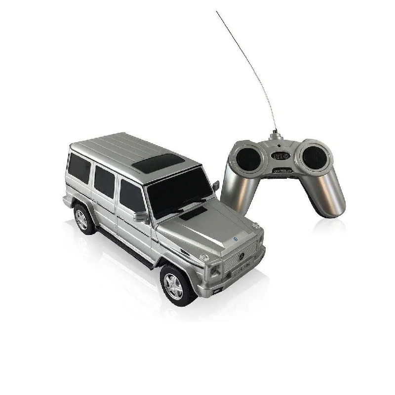 Fun toy carsMercedes-Benz G-Class G55 AMG 1:24 Scale Radio Controlled Model Car Silver
