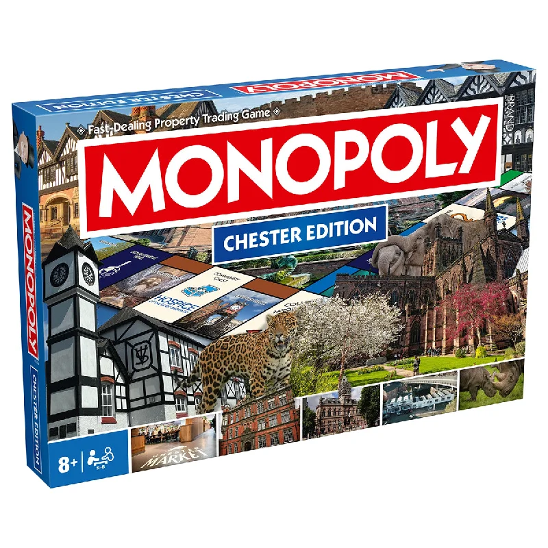 Entertaining games Monopoly Board Game Chester Edition