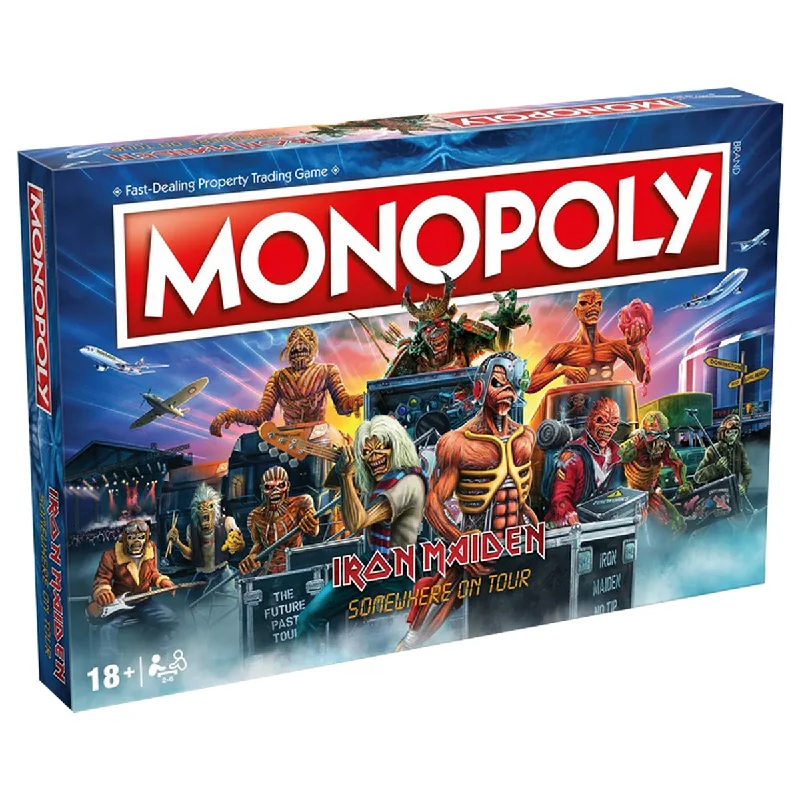Thought-provoking puzzles Monopoly Board Game Iron Maiden Edition