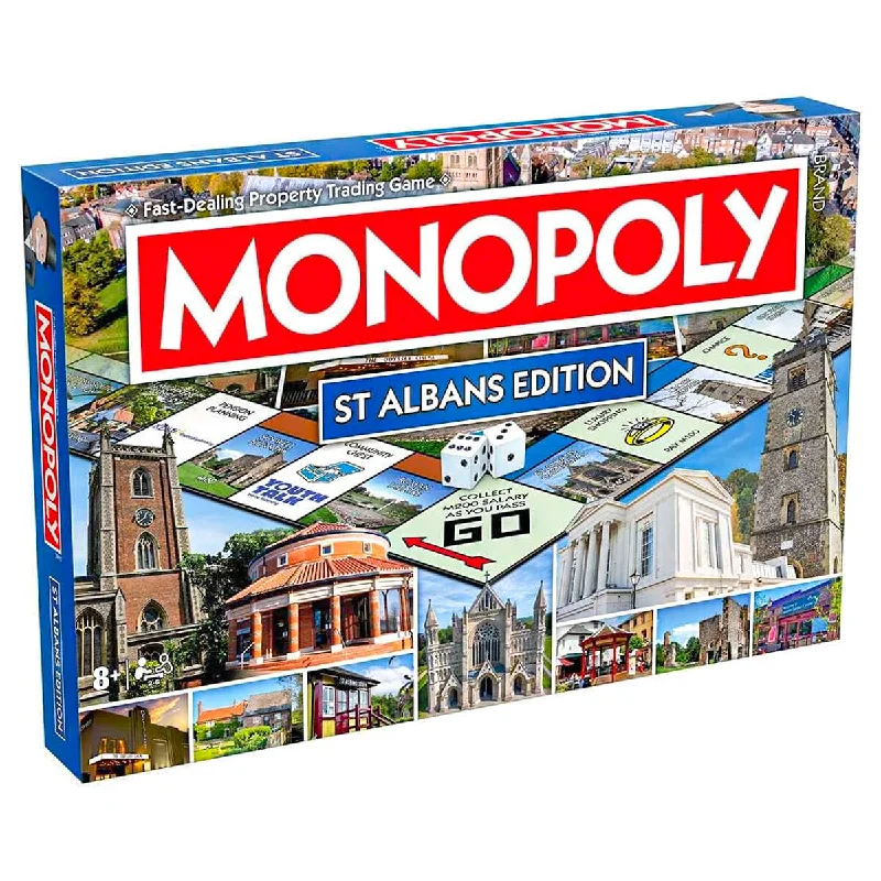 Fast-paced games Monopoly Board Game St Albans Edition