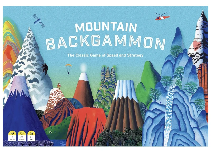 Time-consuming puzzles Mountain Backgammon