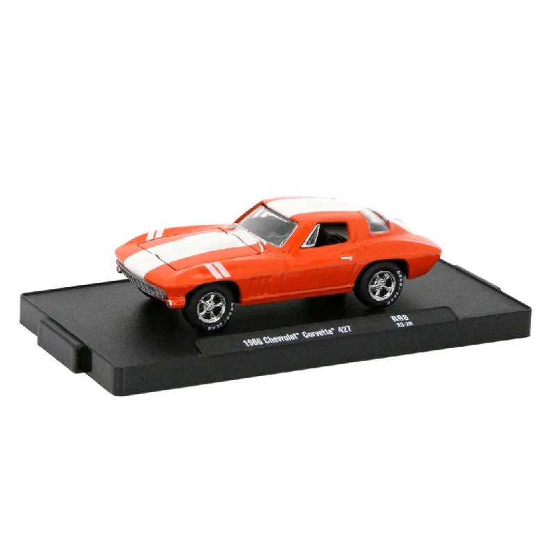 Realistic toy carsOrange 1:64 Scale 1966 Chevrolet Corvette Die-Cast Car by M2 Machines Realistic toy carsOrange 1:64 Scale 1966 Chevrolet Corvette Die-Cast Car by M2 Machines