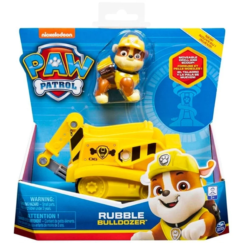 High-quality materials toys Paw Patrol MRubble Bulldozer