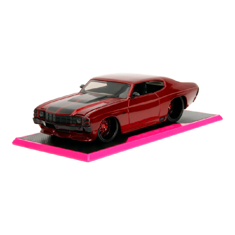 Fun toy carsPink Slips - 1971 Chevrolet Chevelle SS 1:24 Scale Die-Cast Vehicle
