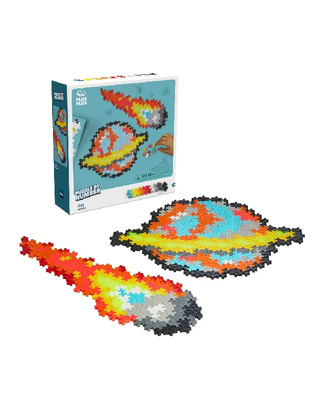 Innovative gamesPlus-Plus Puzzle By Number - 500 Piece Space Themed Puzzle