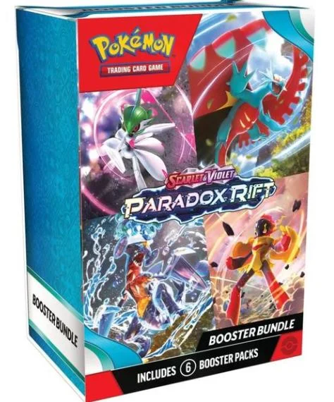 Challenging puzzles POKEMON TCG SCARLET AND VIOLET PARADOX RIFT BOOSTER BUNDLE