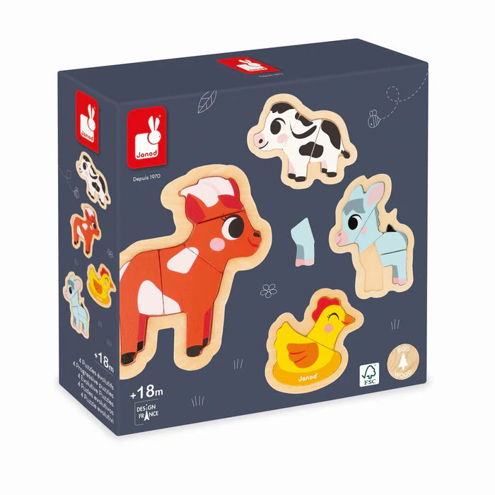 Social games Progressive Farm Puzzles