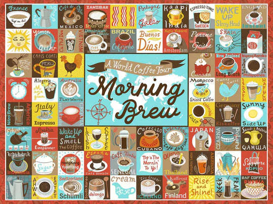 Fast-paced games Jigsaw Puzzle - Morning Brew TSCC27
