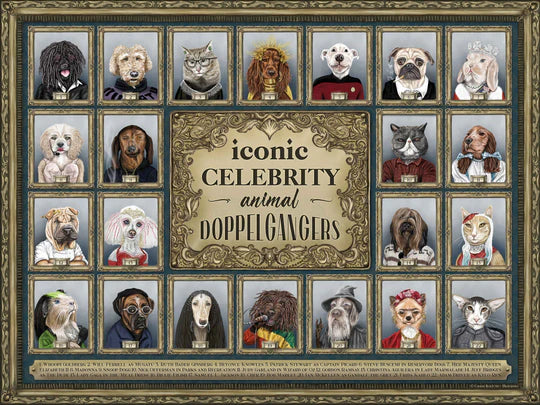 Engaging puzzlesJigsaw Puzzle - Iconic Celebrity Animal Doppelgangers TSCC30