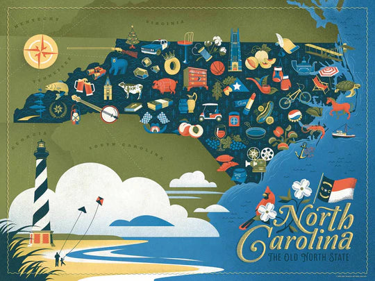 Addictive games Jigsaw Puzzle - North Carolina TSDTS12
