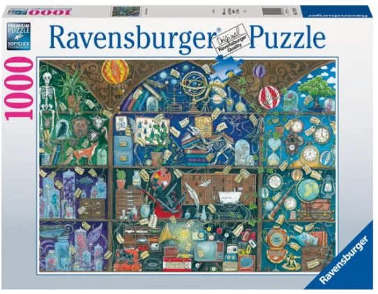 Age-appropriate puzzles RAVENSBURGER 175970 CABINET OF CURIOSITIES 1000 PIECE PUZZLE