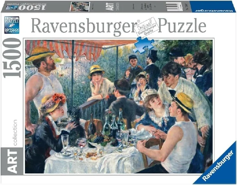 Challenging puzzles RAVENSBURGER 176045 - THE ROWERS BREAKFAST - 1500 PIECE PUZZLE
