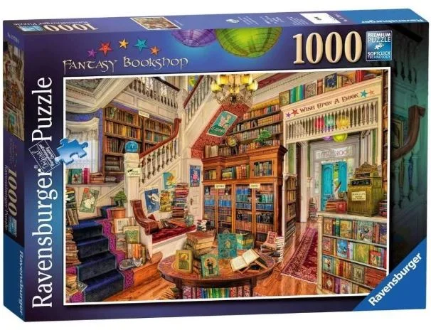 Addictive games RAVENSBURGER 197996 THE FANTASY BOOKSHOP 1000 PIECE PUZZLE