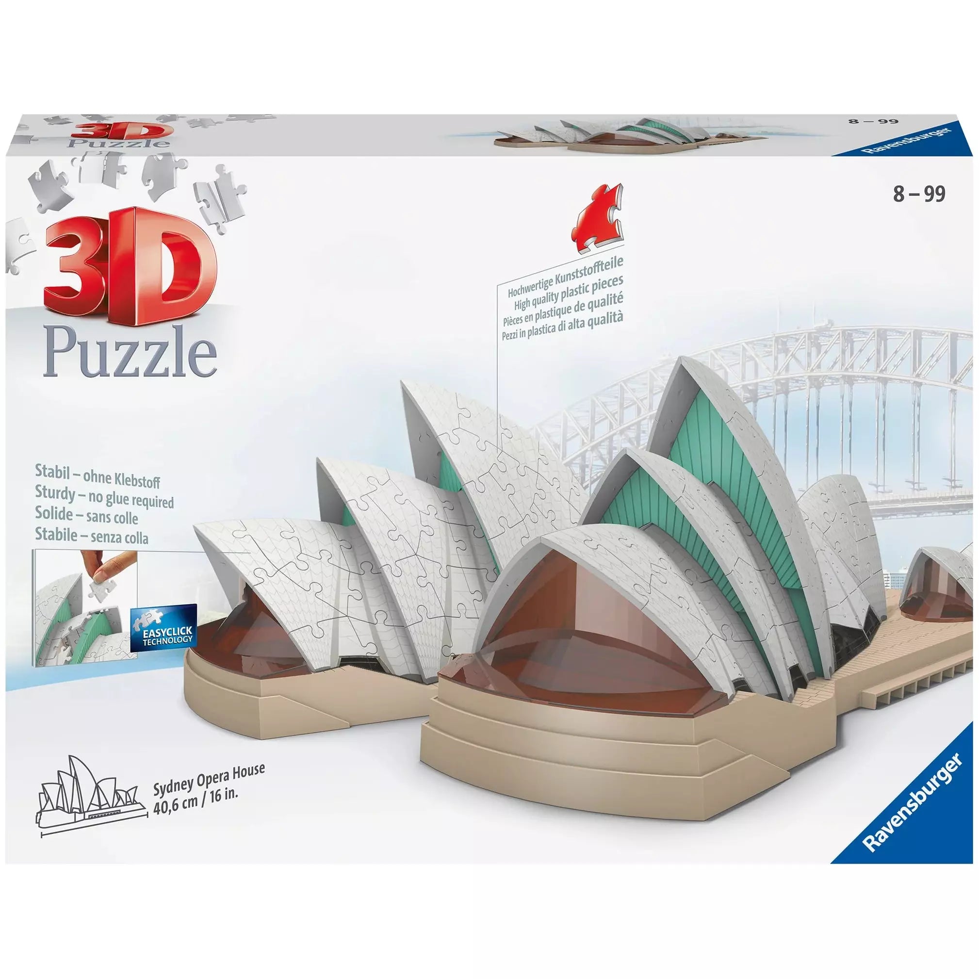 Exciting gamesRavensburger | 3D Puzzle | Sydney Opera House