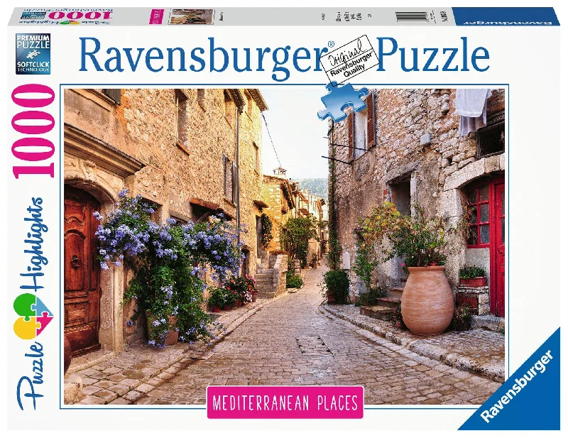 Thought-provoking puzzles Ravensburger Puzzle | 1000pc | Mediterranean France