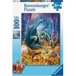 Intricate puzzles Ravensburger Puzzle 100pc Dragon's Treasure