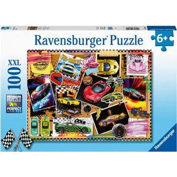Entertaining games Ravensburger Puzzle 100pc Dream Cars!