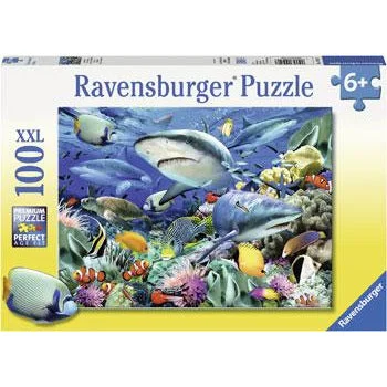 Casual games Ravensburger Puzzle 100pc Shark Reef