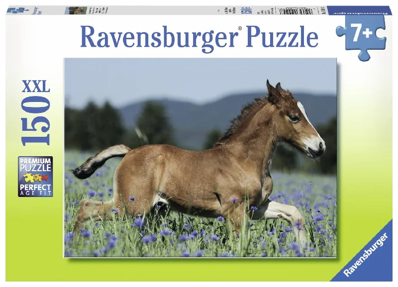 Entertaining games Ravensburger Puzzle | 150pc | Foal in the Meadow