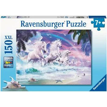 Fast-paced games Ravensburger Puzzle | 150pc | Unicorns on the Beach