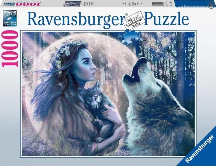 Intricate puzzles RAVENSBURGER PUZZLE 173907 MOONLIGHT MAGIC 1000 PIECE PUZZLE