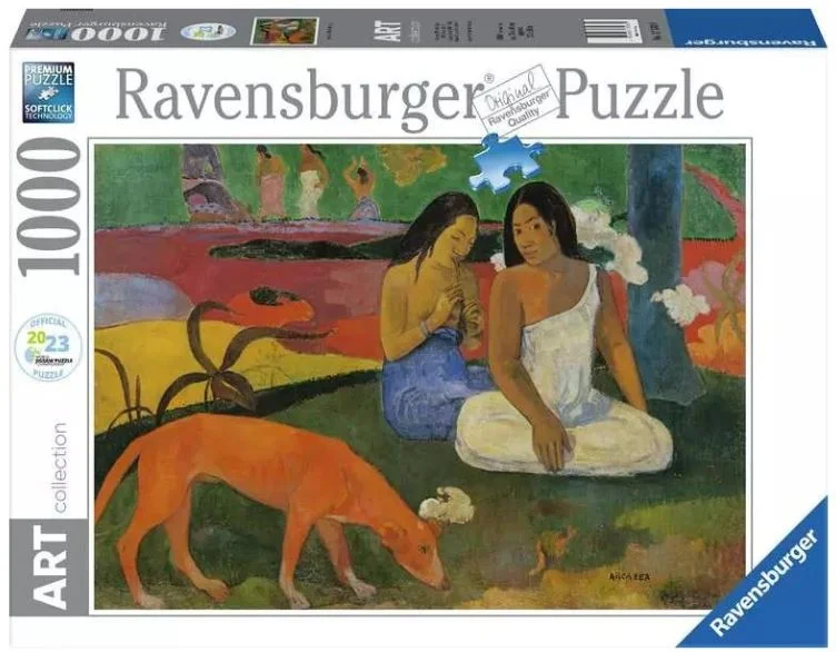 Casual games RAVENSBURGER PUZZLE 175338 ART COLLECTION AREEAREA (THE RED DOG) 1000 PIECE PUZZLE