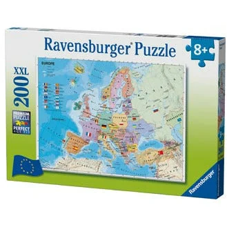 Entertaining games Ravensburger Puzzle | 200pc | European Map