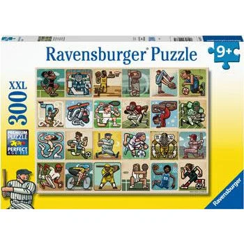 Challenging puzzles Ravensburger Puzzle 300pc Awesome Athletes