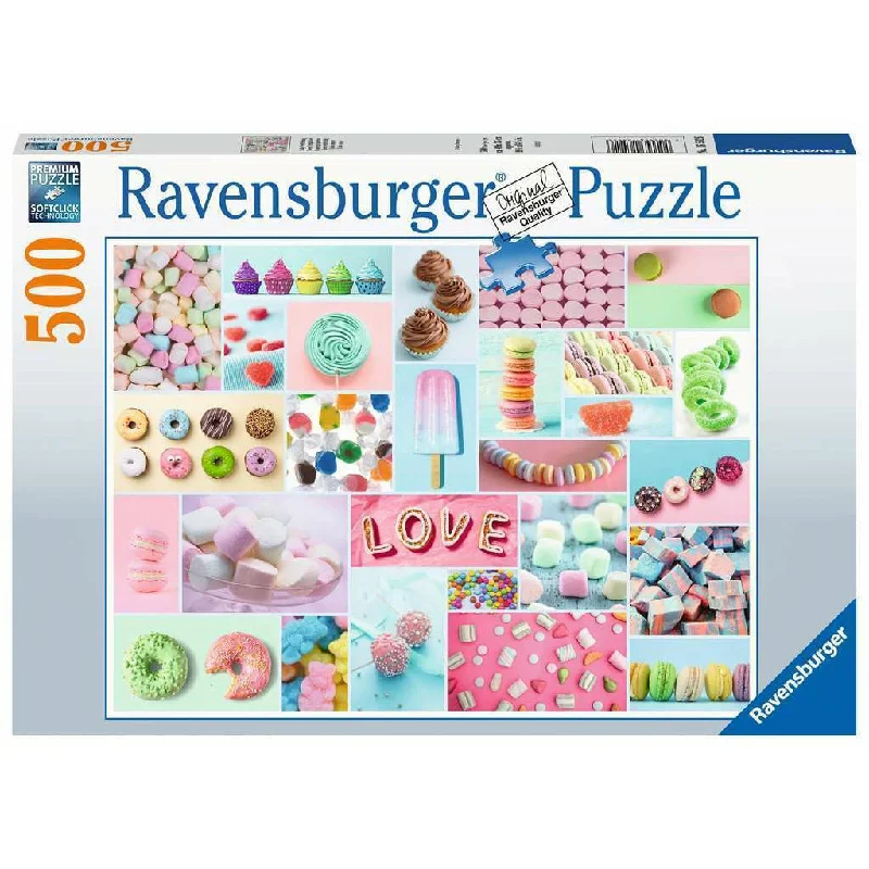 Fun gamesRavensburger Puzzle | 500pc | Sweet Temptation