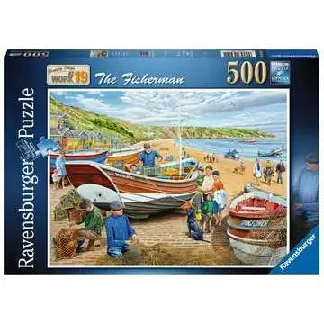 Exciting gamesRavensburger Puzzle | 500pc | The Fisherman