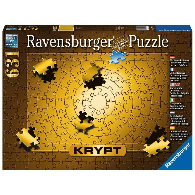 Time-consuming puzzles Ravensburger Puzzle | Krypt | 631pc | Gold