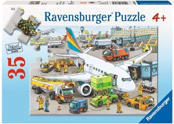 Exciting gamesRAVENSBURGER 086030 BUSY AIRPORT 35PC PUZZLE