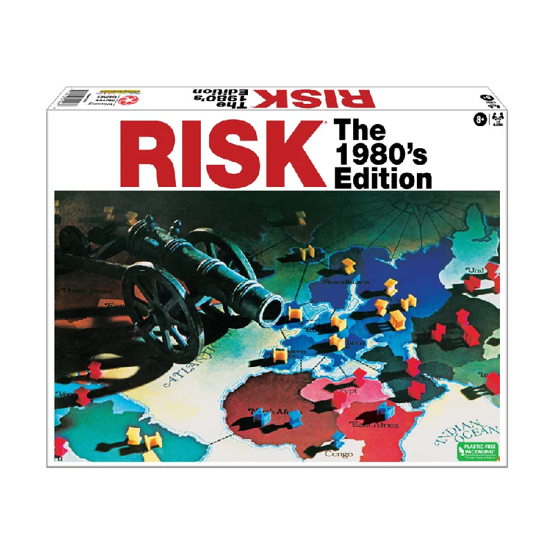 Strategic puzzles Risk 1980's Edition Classic Strategy Board Game