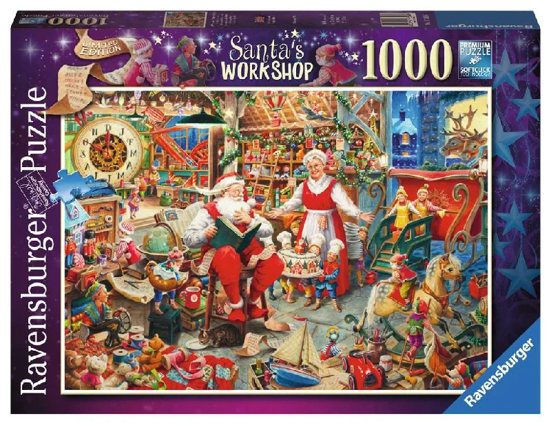 Educational games Santa's Workshop 1000 Piece Puzzle