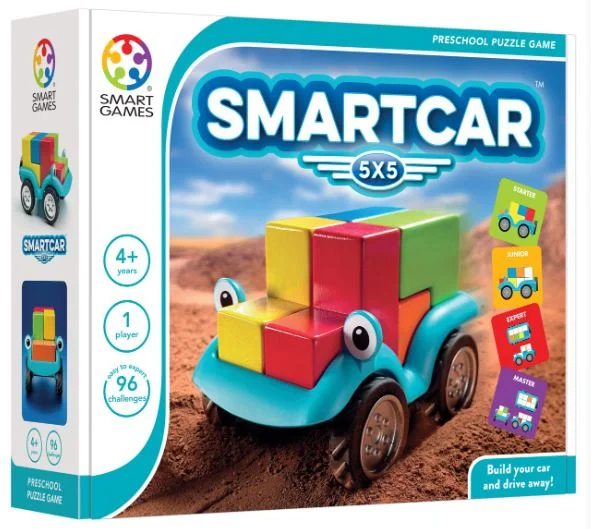 Interactive games SMART GAMES SMART CAR 5X5 PRESCHOOL PUZZLE GAME