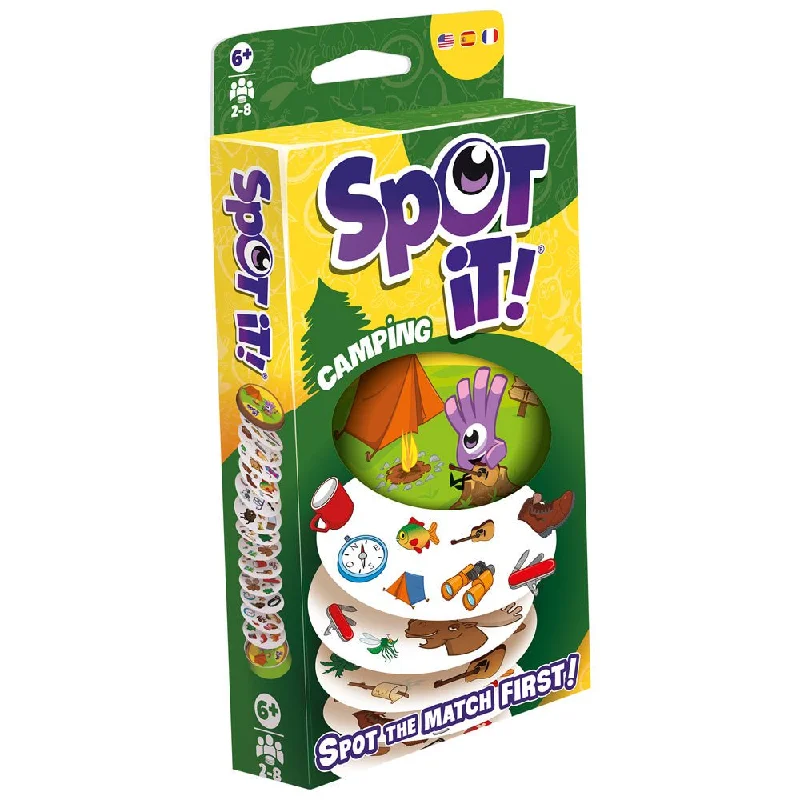 Exciting gamesSPOT IT! / DOBBLE - CAMPING (ECO - ML)