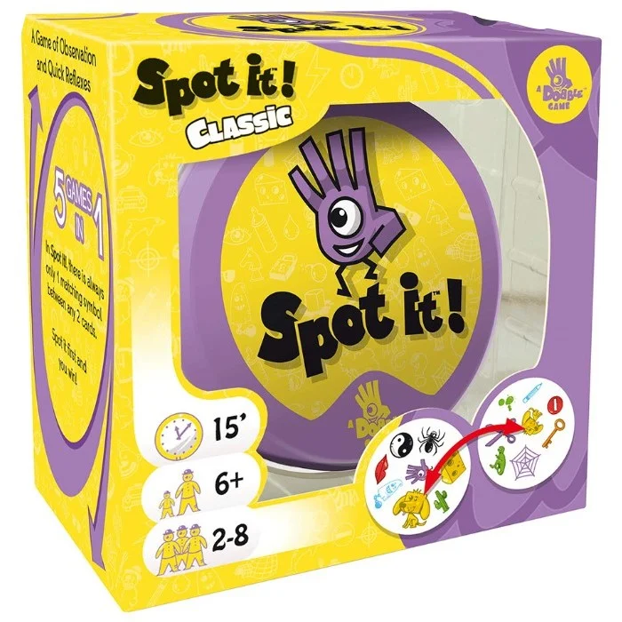 Entertaining games SPOT IT - SPOT THE MATCH