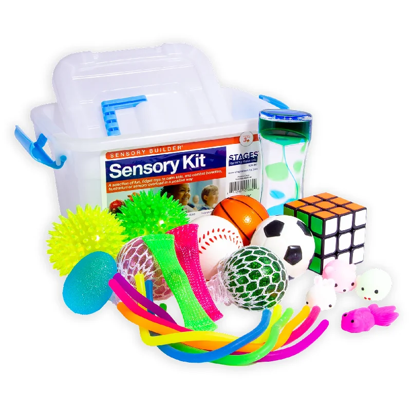 Interactive games Stages Learning Materials Sensory Builder: Comprehensive Sensory Kit
