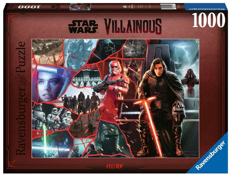 Exciting gamesStar Wars Villainous Kylo Ren 1000 Piece Puzzle