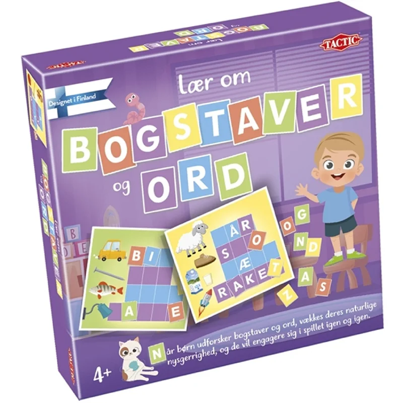 Logical puzzles Tactic Games Lær Om Bogstaver og Ord