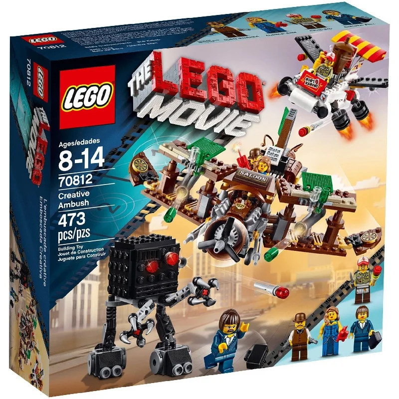 Promoting fine motor skills LEGO setsThe LEGO Movie 70812 Creative Ambush