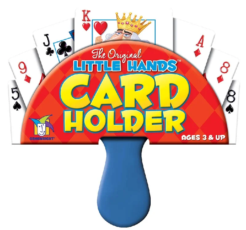 Thought-provoking puzzles THE ORIGINAL LITTLE HANDS CARD HOLDER