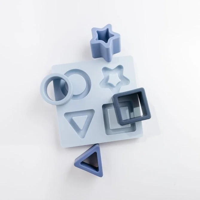 Logical puzzles Three Hearts Silicone Shape Puzzles